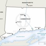 Vector Map Of Connecticut Political | One Stop Map   Printable Map Of Connecticut