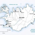 Vector Map Of Iceland Political | One Stop Map   Free Printable Map Of Iceland