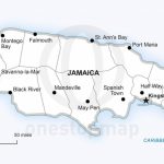 Vector Map Of Jamaica Political | One Stop Map   Printable Map Of Jamaica