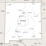 Vector Map Of New Mexico Political | One Stop Map   Printable Map Of New Mexico