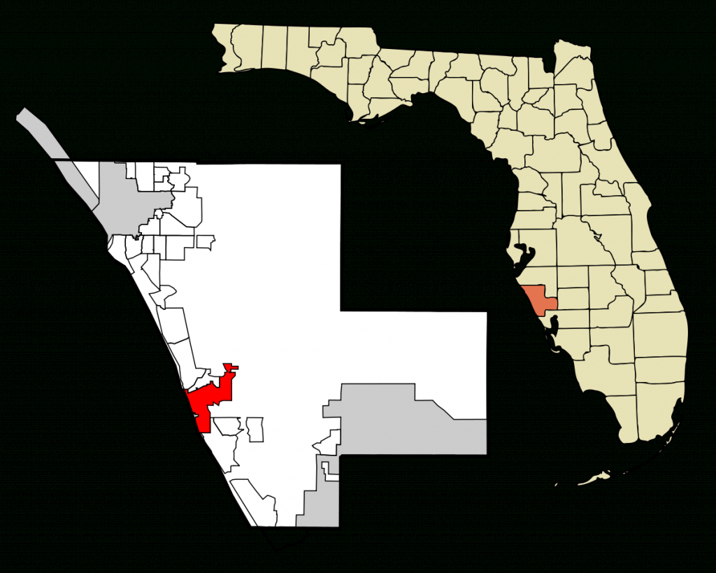 Venice, Florida - Wikipedia - Map Of South Venice Florida