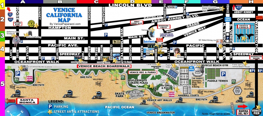 Venice-Map | La In 2019 | Venice Beach California, Venice Beach - Venice Beach California Map