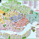 Venice Tourist Attractions Map   Printable Map Of Venice Italy