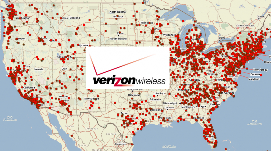 Verizon Wireless Plans And Coverage Review - Verizon Wireless Coverage Map California