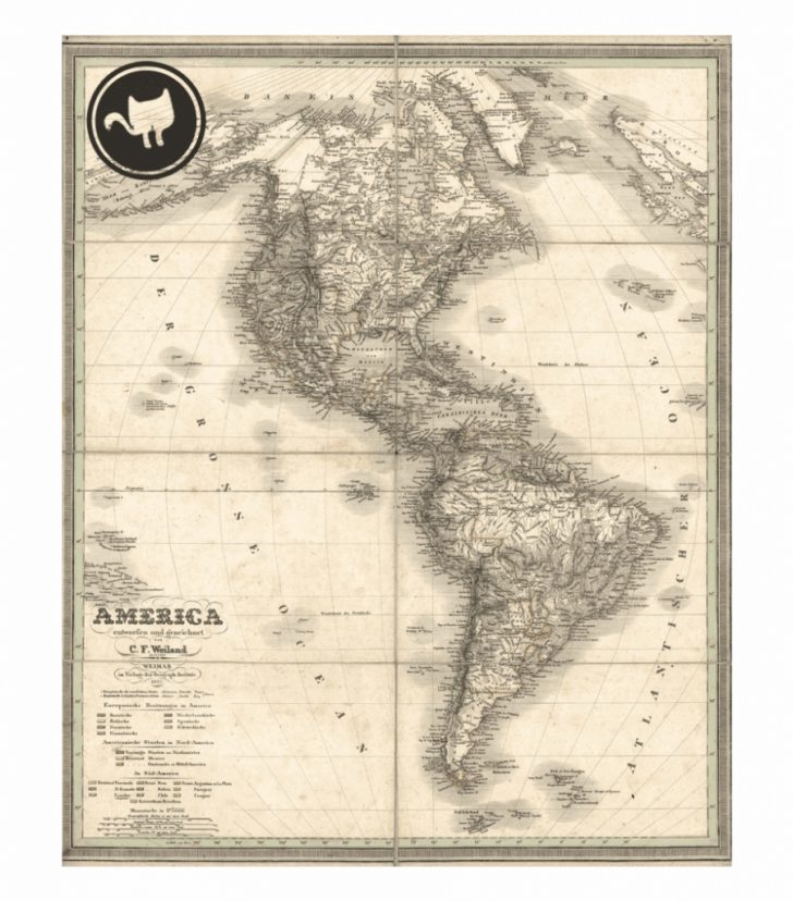 Vintage Map Printable