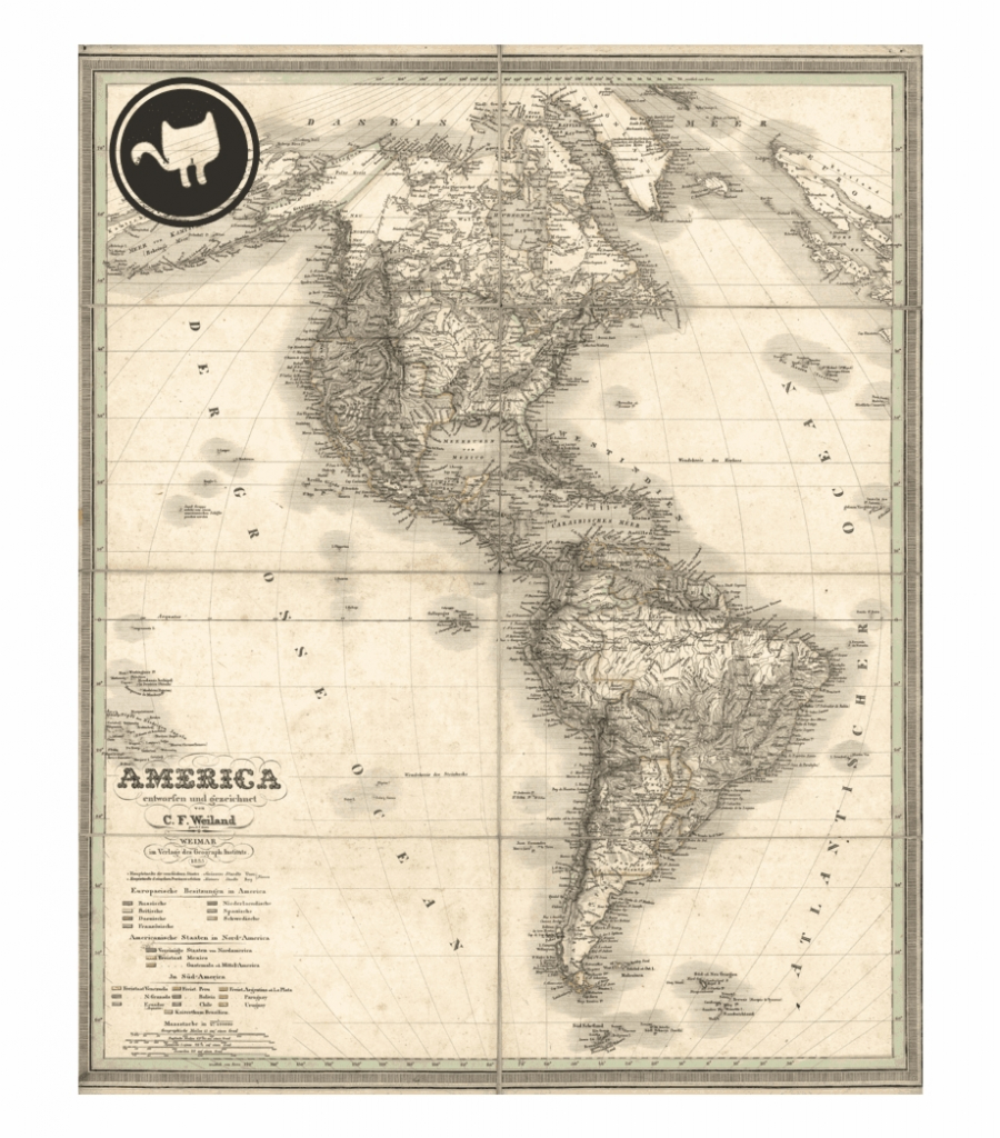 Vintage Maps Printable, Transparent Png Download For Free #168486 - Vintage Map Printable