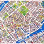 Virtual Interactive 3D Copenhagen Denmark City Center Free Printable   Printable Aerial Maps