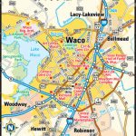 Waco Map And Travel Information | Download Free Waco Map   Printable Map Of Waco Texas