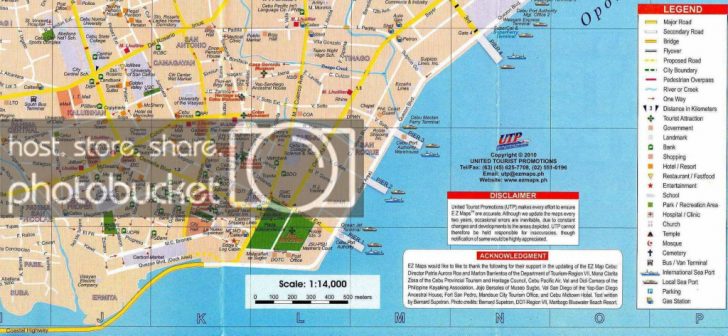 Cebu City Map Printable