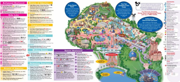 Maps Of Disney World Printable