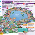 Walt Disney World Park And Resort Maps   Epcot Guidemap January 2013   Epcot Park Map Printable