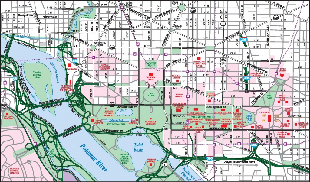 Printable Map Of Downtown Dc Printable Maps 3752