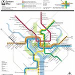 Washington, D.c. Subway Map | Rand   Printable Metro Map