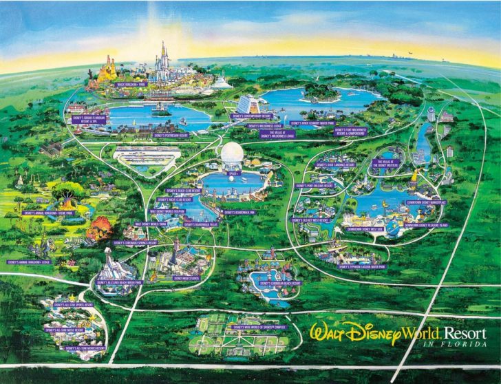 Disney Resorts Florida Map