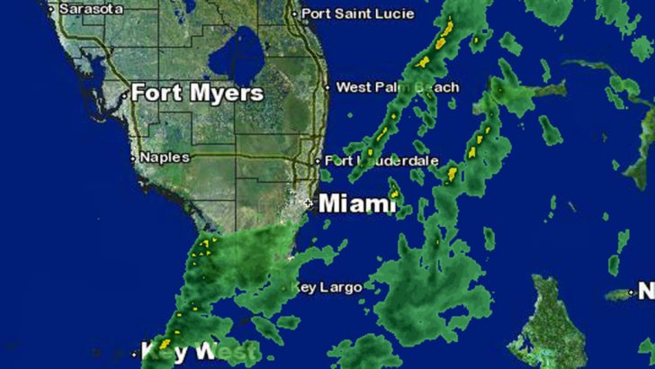 South Florida Weather Map