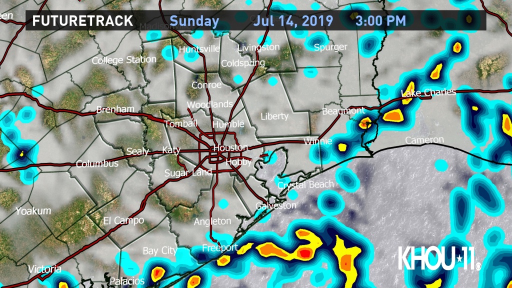 Weather Maps On Khou In Houston - Radar Map For Houston Texas