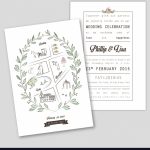 Wedding Invitation Template With Map Royalty Free Vector   Printable Maps For Wedding Invitations Free