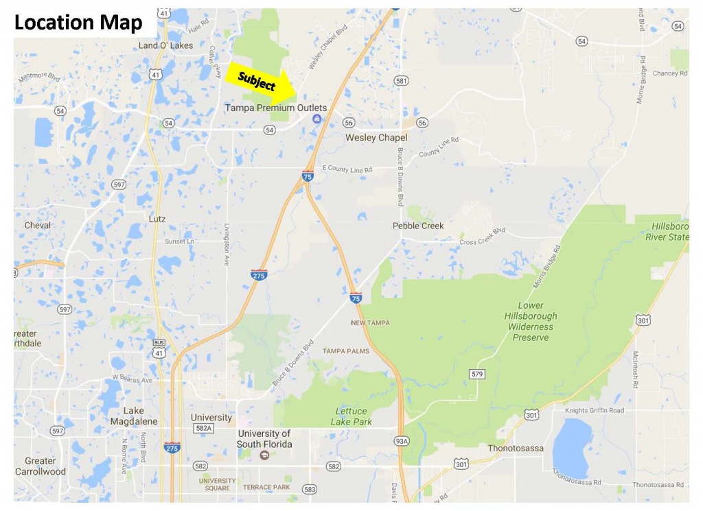 Wesley Chapel Blvd. Mixed-Use In Lutz, Florida | Saunders Ralston - Lutz Florida Map
