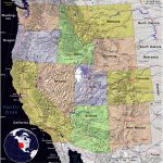 Western United States · Public Domain Mapspat, The Free, Open   Printable Map Of Western Canada