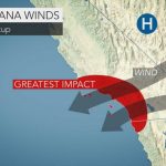 What Are Santa Ana Winds?   Real Time Wind Map California