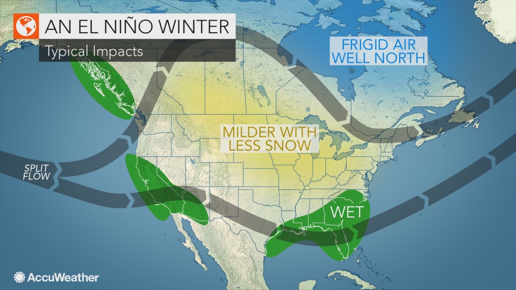 What Is El Niño? - Current Weather Map California