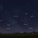 What's Up In Tonight's Sky – Beckstrom Observatory   Southern California Night Sky Map