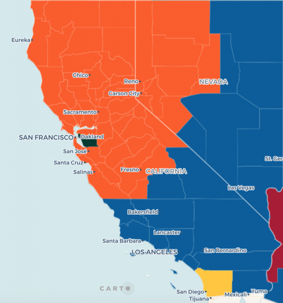 Where Do Mlb Fans Live? Mapping Baseball Fandom Across The U.s. - Tba - California Baseball Teams Map
