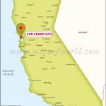 Where Is San Francisco California Map With Cities San Francisco On A   San Francisco California Map
