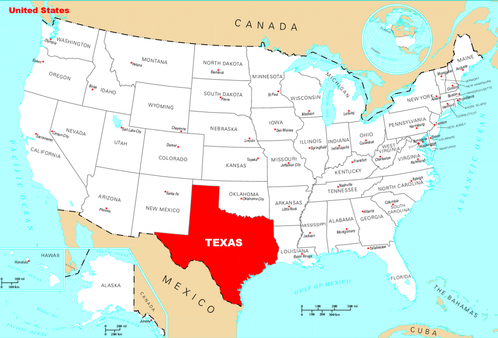 Where Is Texas Located • Mapsof - Atlanta Texas Map