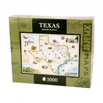 Whole Earth Provision Co. | Masterpieces Xplorer Texas Map 1000   Texas Map Puzzle