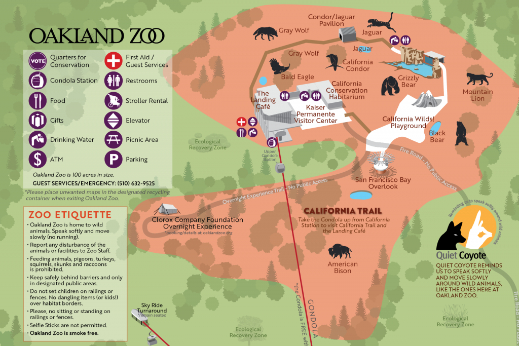 Wild Residents Get Exciting Upgrades At Four Us Zoos - Oakland Zoo California Trail Map
