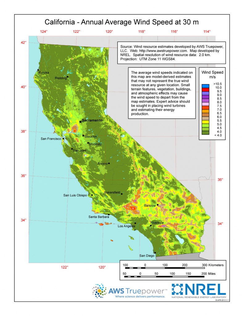 Windexchange: Wind Energy In California - California Electric Utility Map