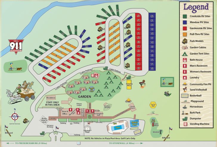 Fredericksburg Texas Winery Map