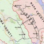 Wine Country Map: Sonoma And Napa Valley   Napa Valley California Map