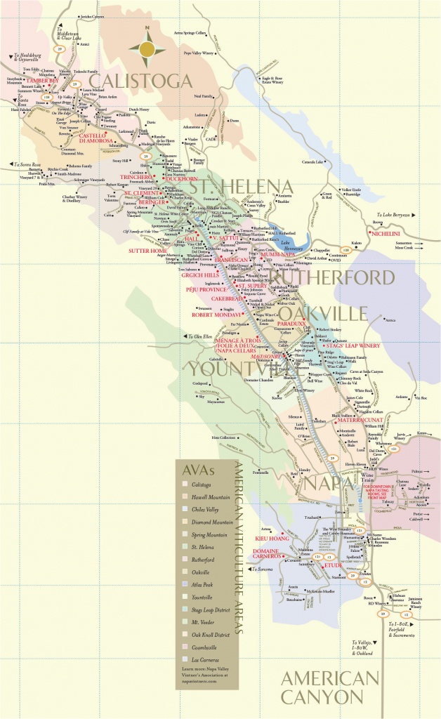 Wineries In Southern California Map Napa Valley Winery Map Fresh - Napa Valley California Map