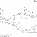 With Blank Map Of Central America   Free Maps World Collection   Printable Blank Map Of Central America