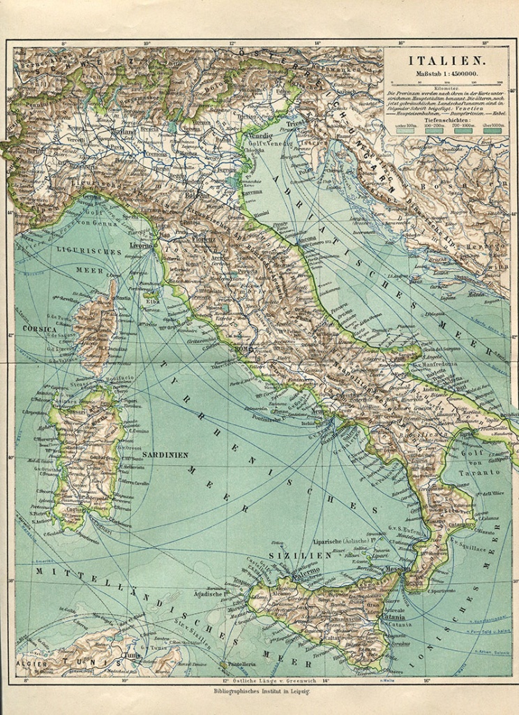 Wonderful Free Printable Vintage Maps To Download - Pillar Box Blue - Printable Old Maps