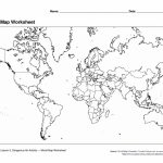 World Map Worksheet   Free Maps World Collection   Free Printable World Map Worksheets