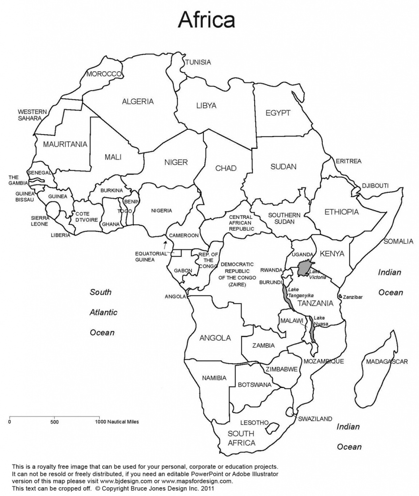 World Regional Printable, Blank Maps • Royalty Free, Jpg - Free Printable Map Of Africa With Countries