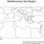 World Regional Printable, Blank Maps • Royalty Free, Jpg   Mediterranean Map Printable
