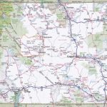 Wyoming Road Map   Printable Map Of Wyoming