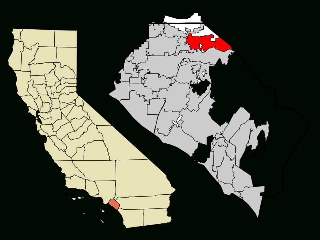 Yorba Linda, California - Wikipedia - Orange County California Map