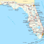 Map Of Gulf Coast Cities Sitedesignco Map Of Florida