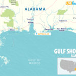 Map Of Gulf Shores Alabama Live Beaches